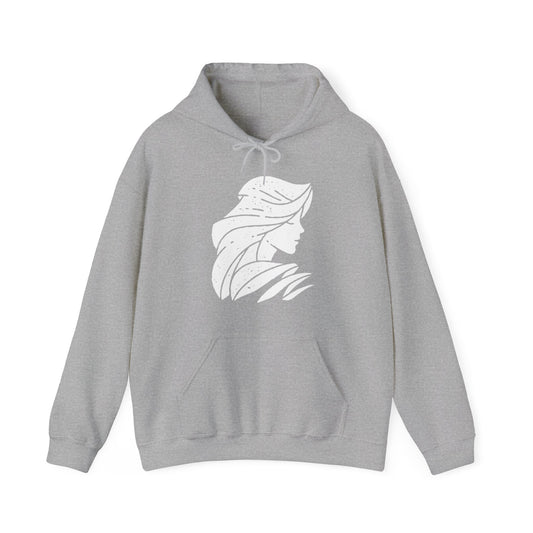 White Fantasy Girl Hoodie