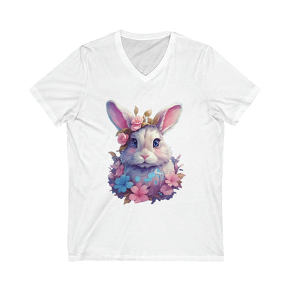 Bunny Ghibli V-Neck Shirt