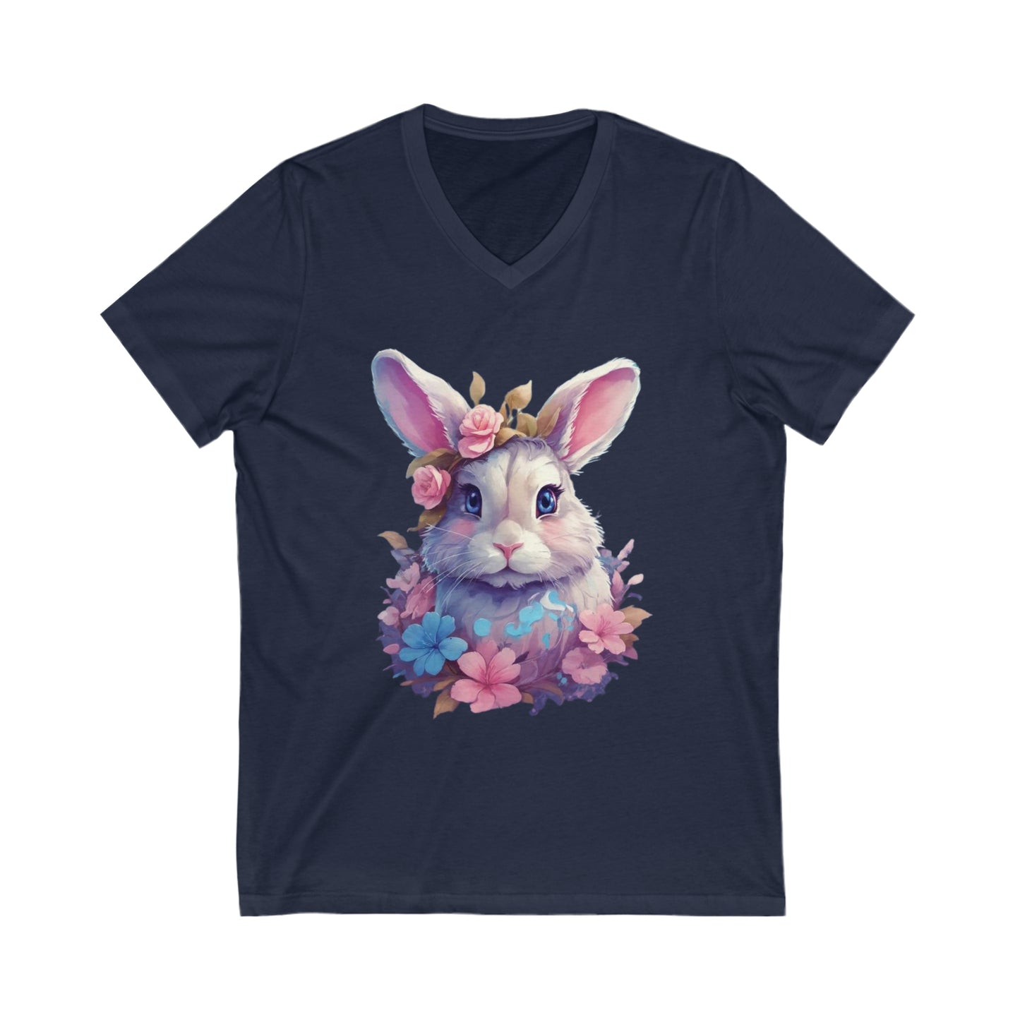 Bunny Ghibli V-Neck Shirt