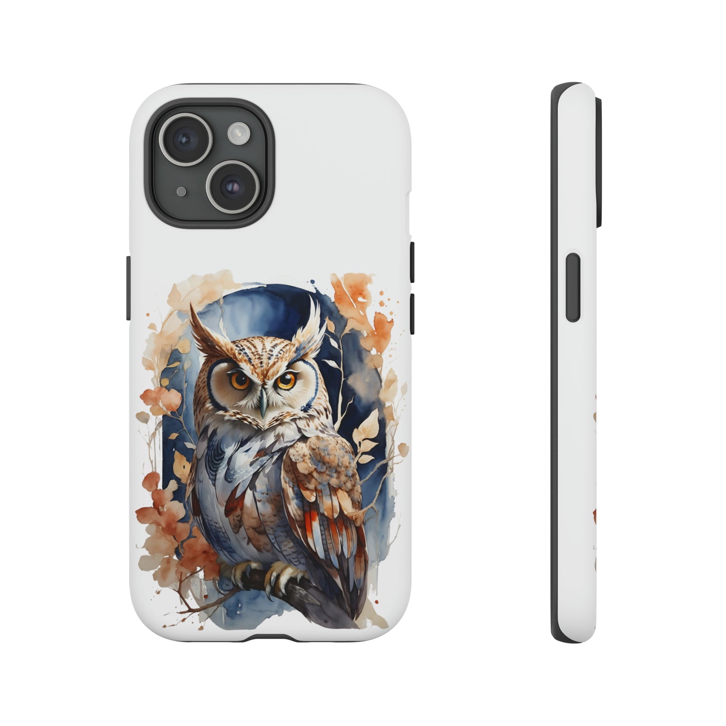 Owl Watercoloring Phone Case