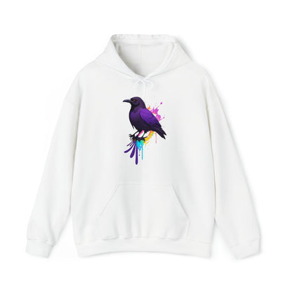 Yatagarasu: Thee Legged Crow Paint Splash Hoodie