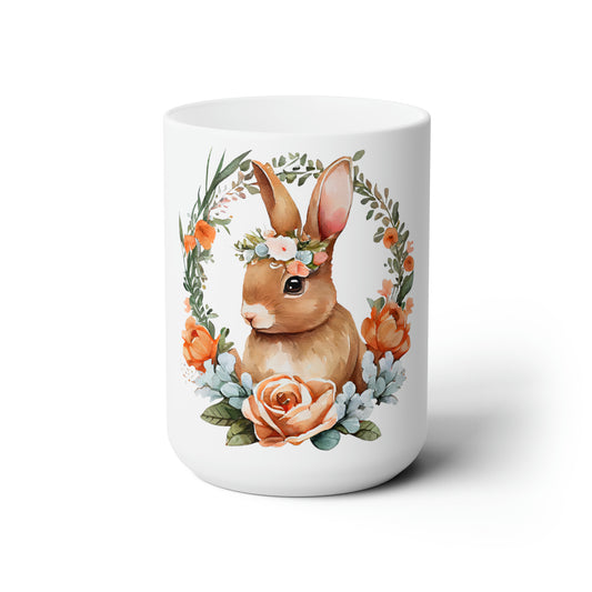 Easter Flower Bunny Mug