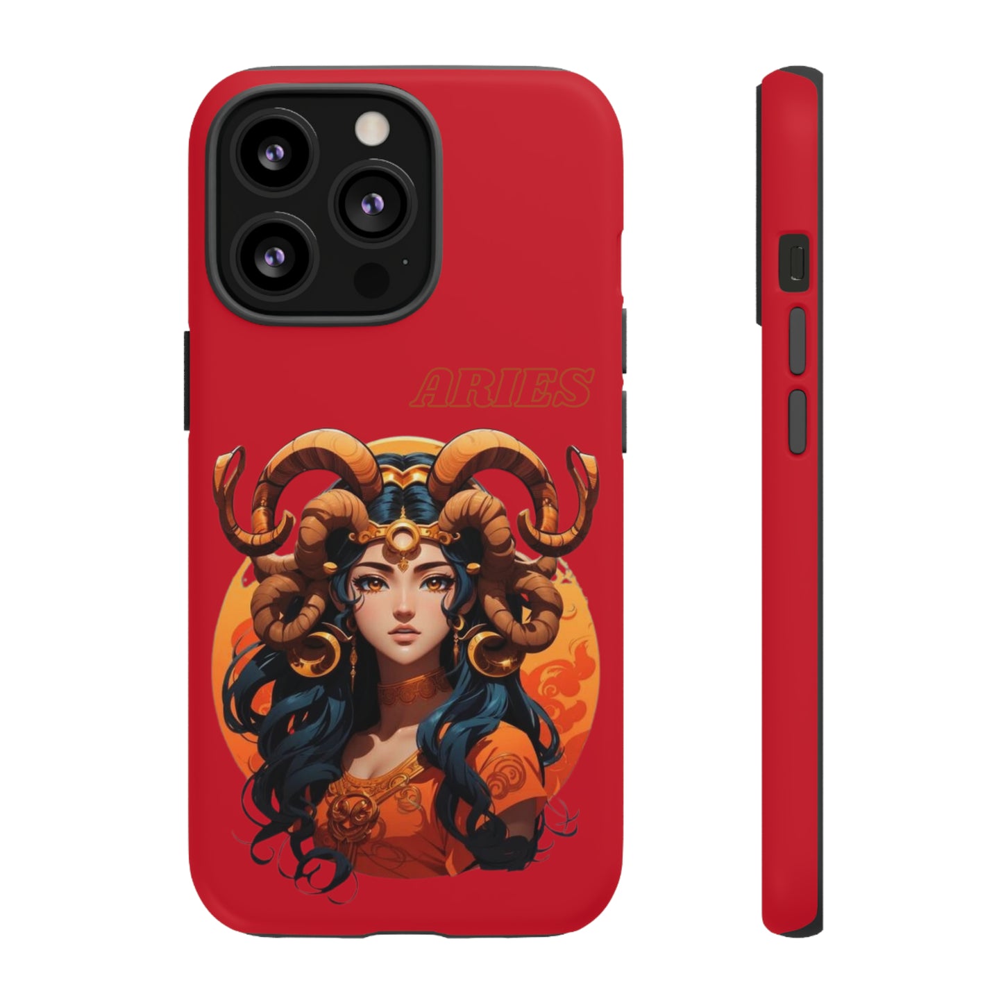 Zodiac Aries Manga Girl Phone Case