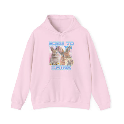 Bunny Born To Shine Hoodie