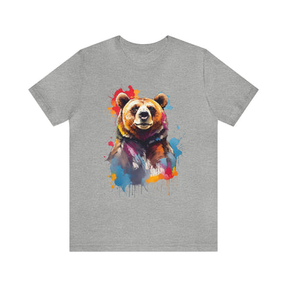 Bear Splatter Art Shirt