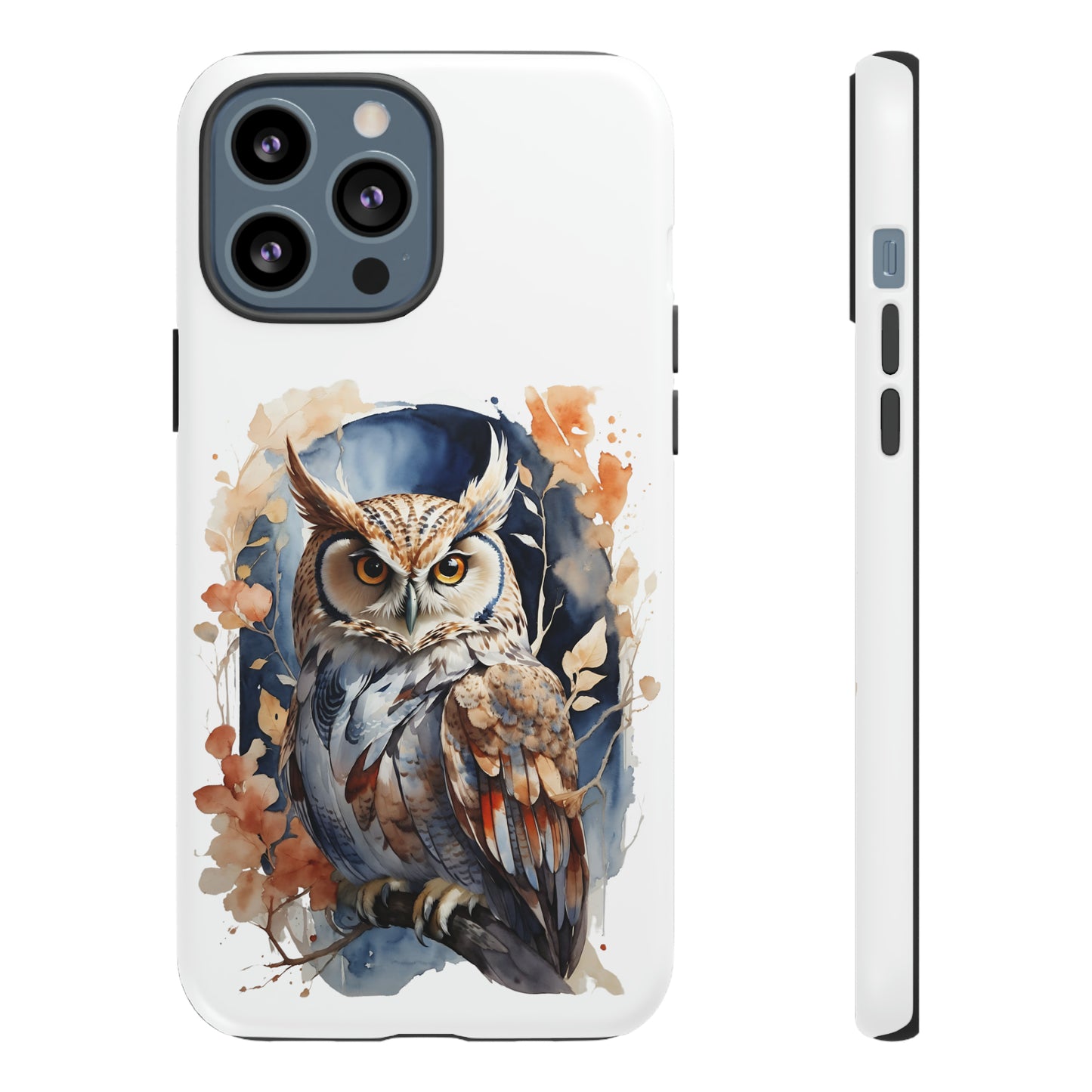 Owl Watercoloring Phone Case