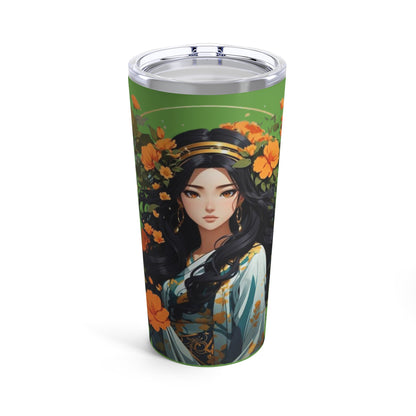 Zodiac Virgo Manga Girl Tumbler