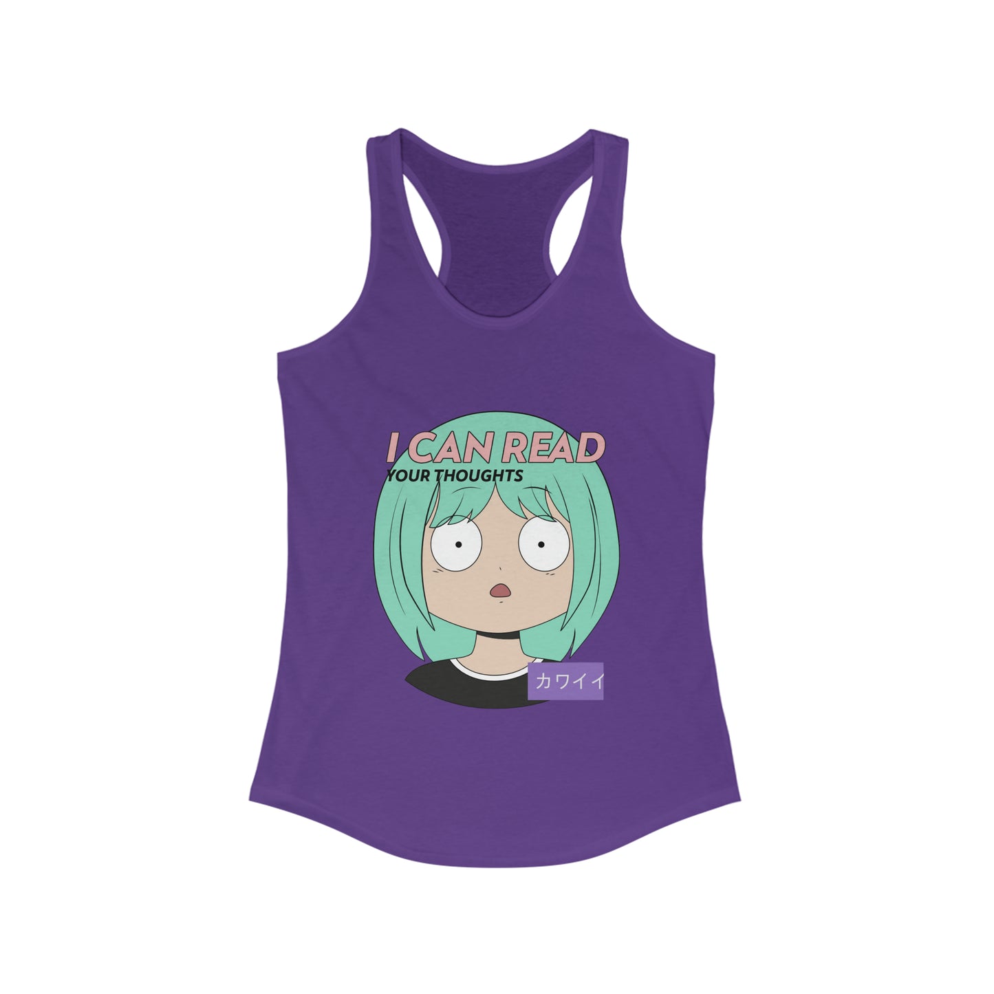 Manga I Can Read Your Thoughts Tank Top