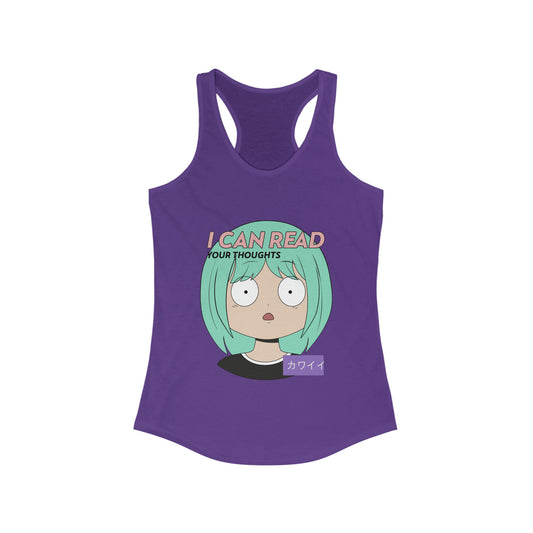 Manga I Can Read Your Thoughts Tank Top