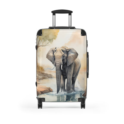 Elephant Watercoloring Suitcase