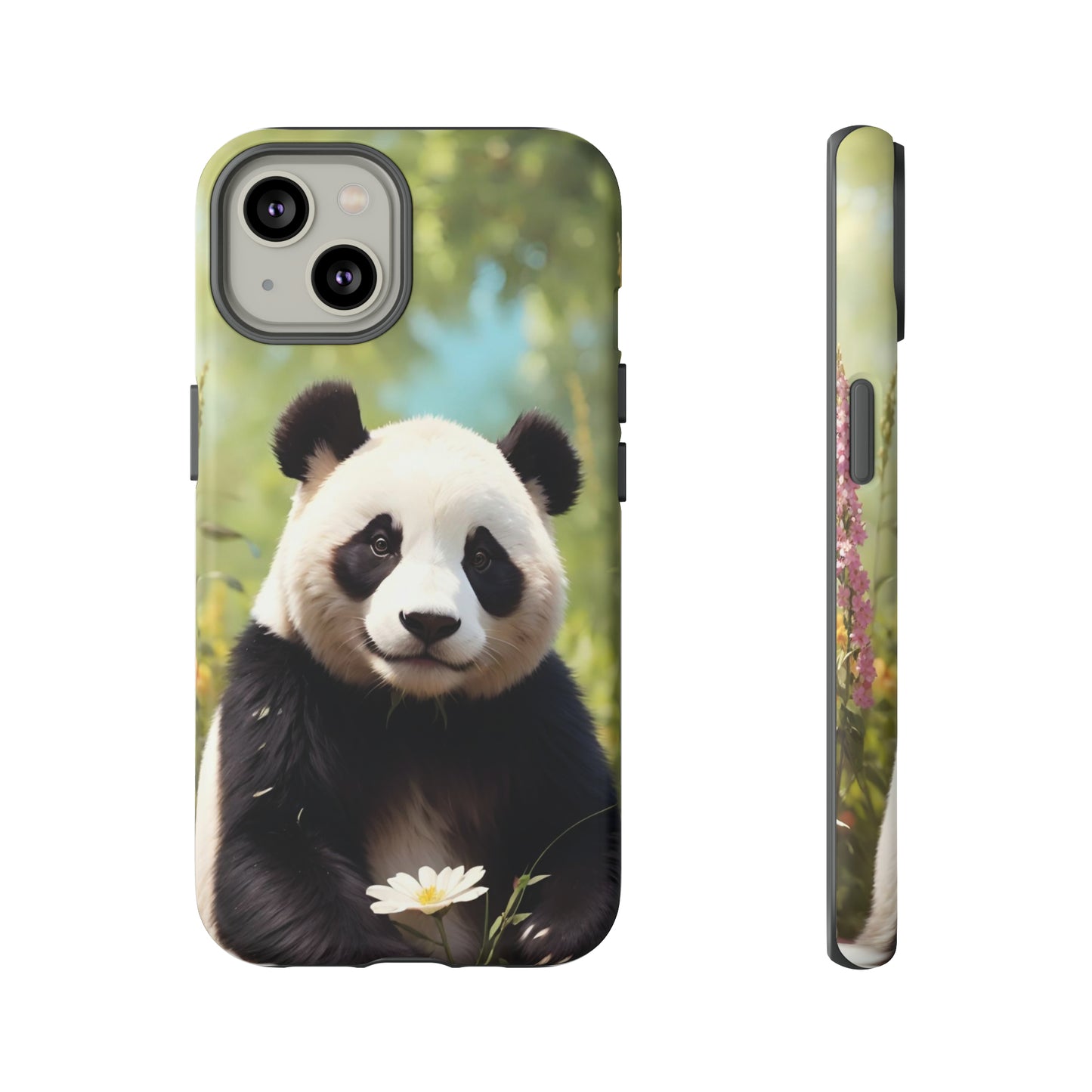 Panda Realism Phone Case