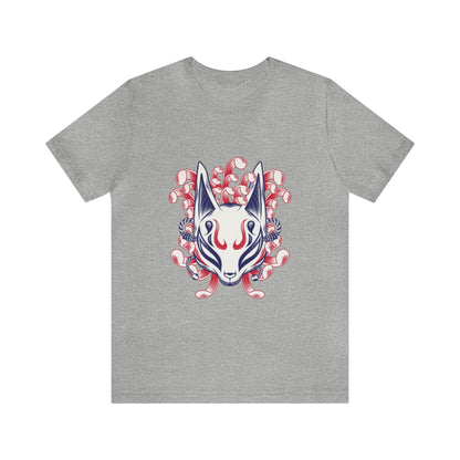 Kitsune: The Fox Mask Vector Illustration Shirt