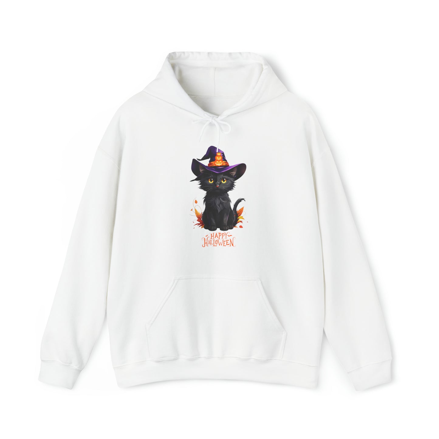 Halloween Black Cat Hoodie