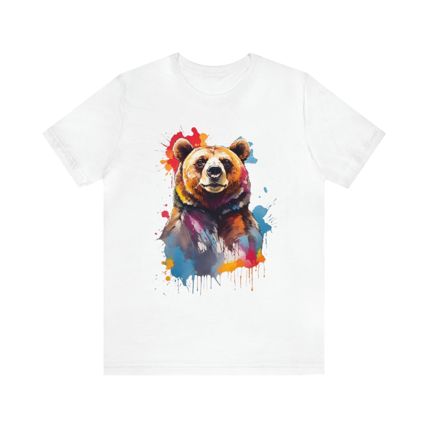 Bear Splatter Art Shirt