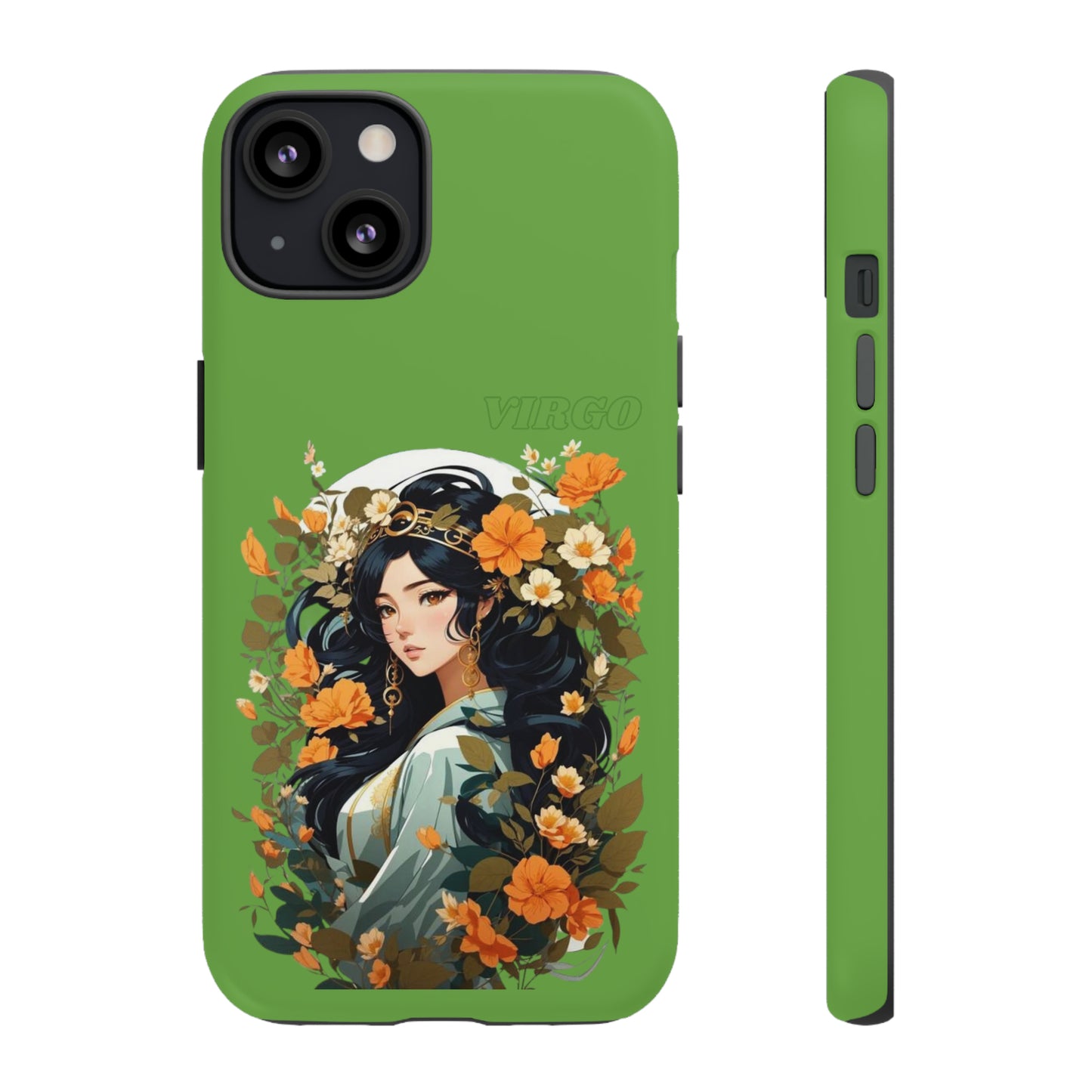 Zodiac Virgo Manga Girl Phone Case