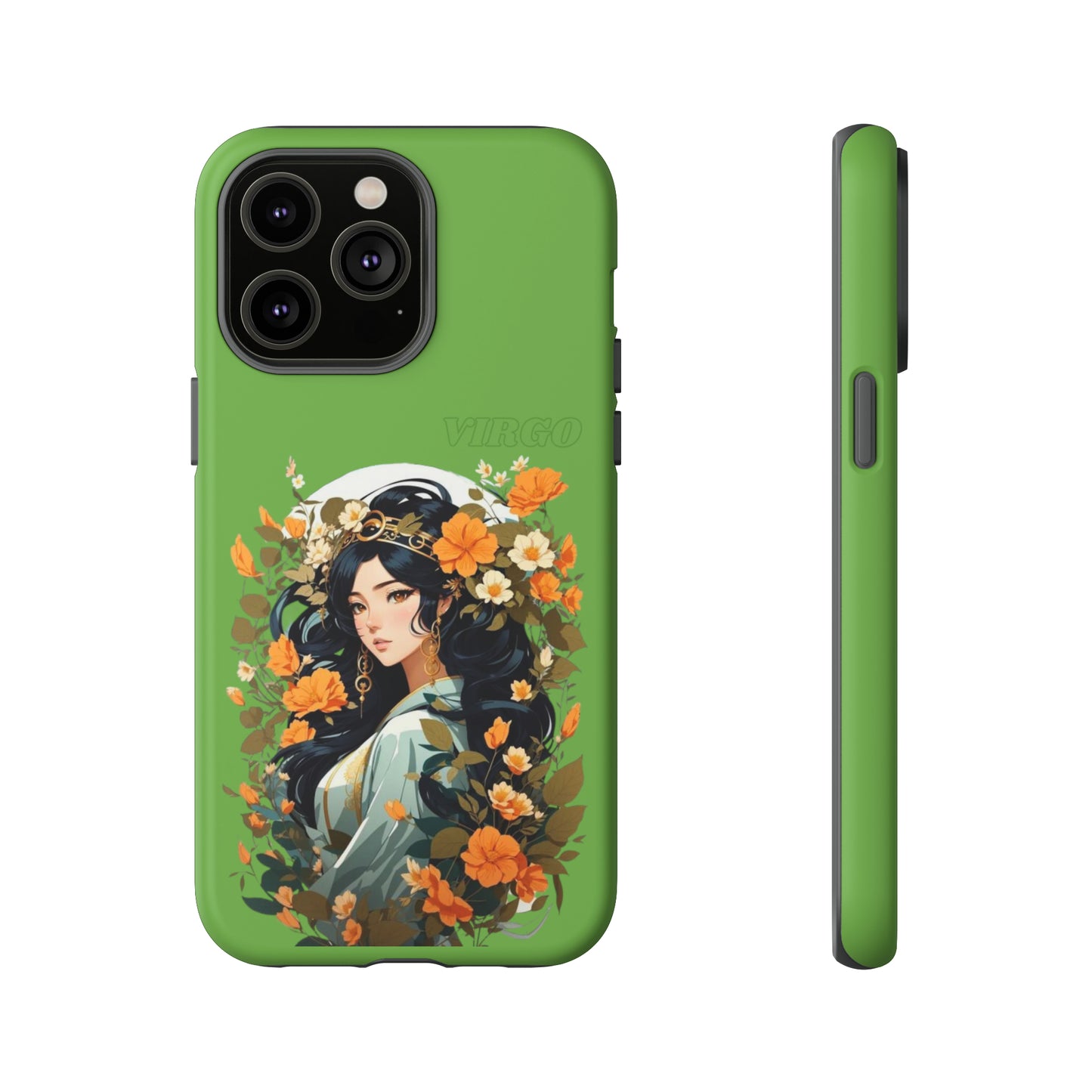 Zodiac Virgo Manga Girl Phone Case