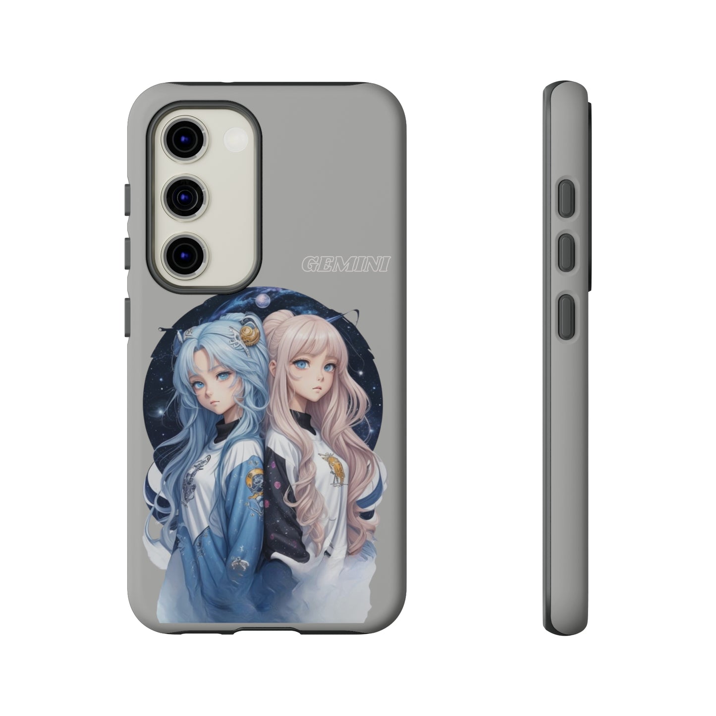 Zodiac Gemini Manga Girl Phone Case