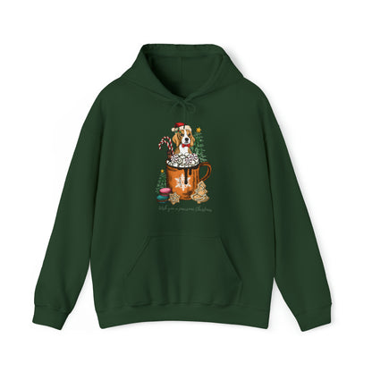 Christmas Pawsome Quote Hoodie