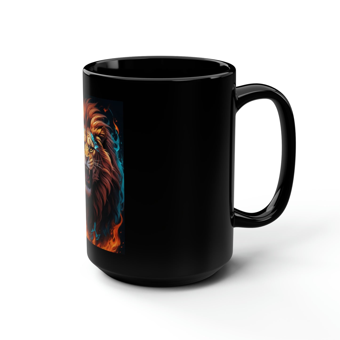 Lion Semi Realism Mug