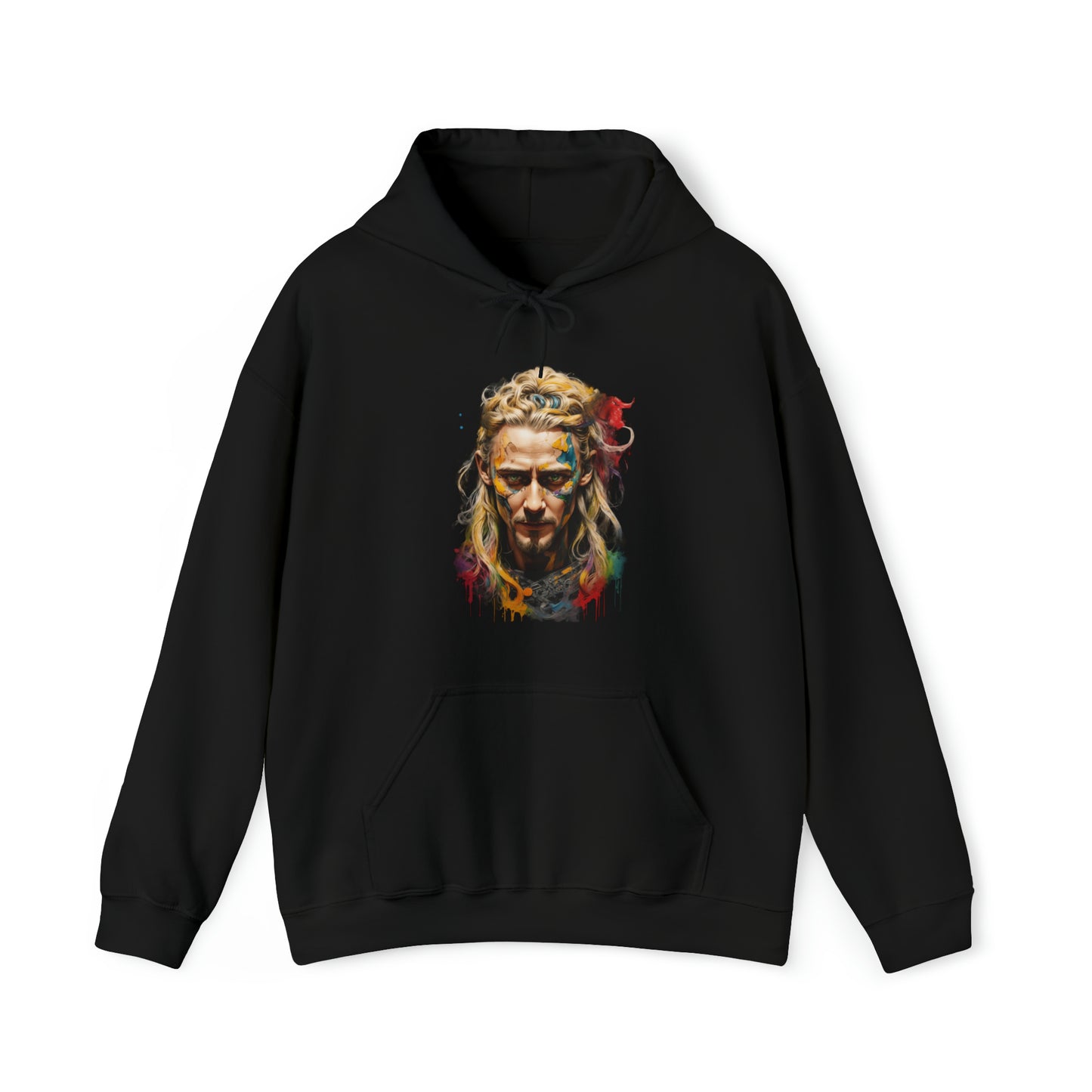 Loki Splatter Art Hoodie