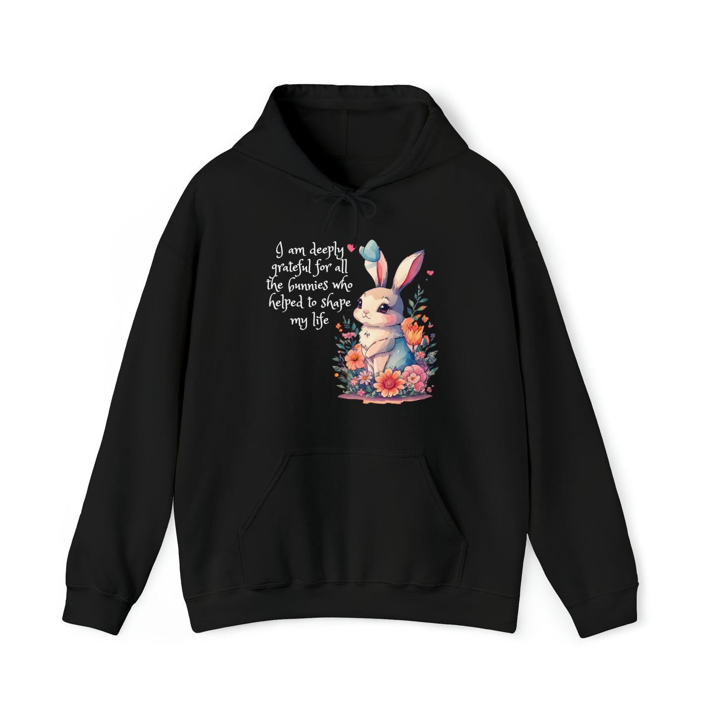 Bunny Grateful Quote Hoodie