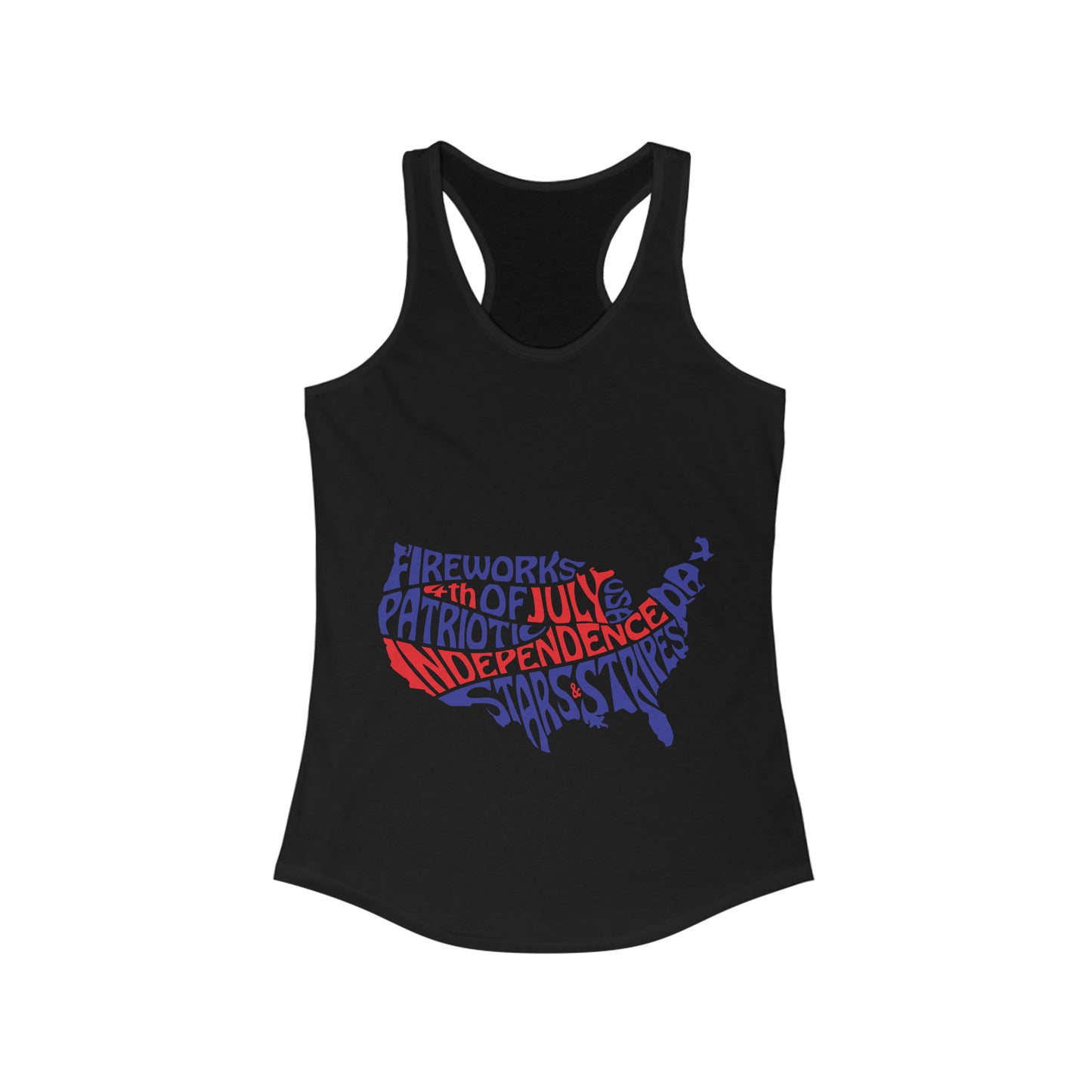 Fireworks 4th Of July Tank Top