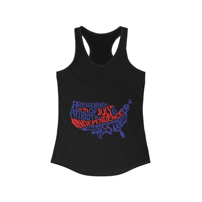 Fireworks 4th Of July Tank Top