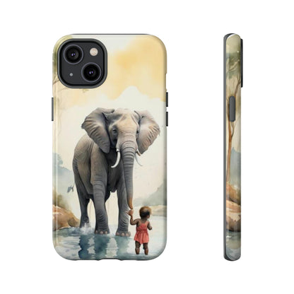 Elephant Watercoloring Phone Case