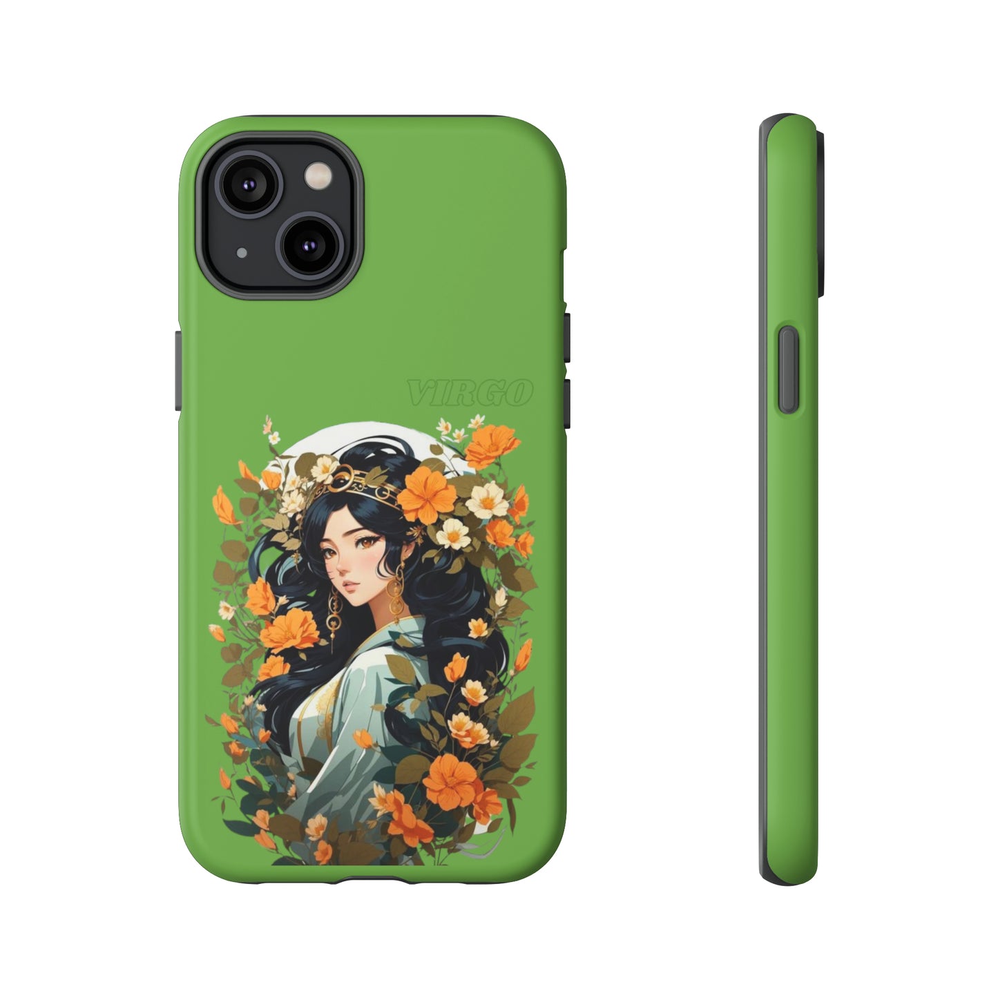 Zodiac Virgo Manga Girl Phone Case