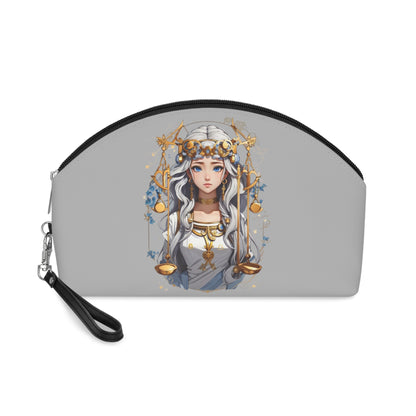 Zodiac Libra Manga Girl Makeup Bag