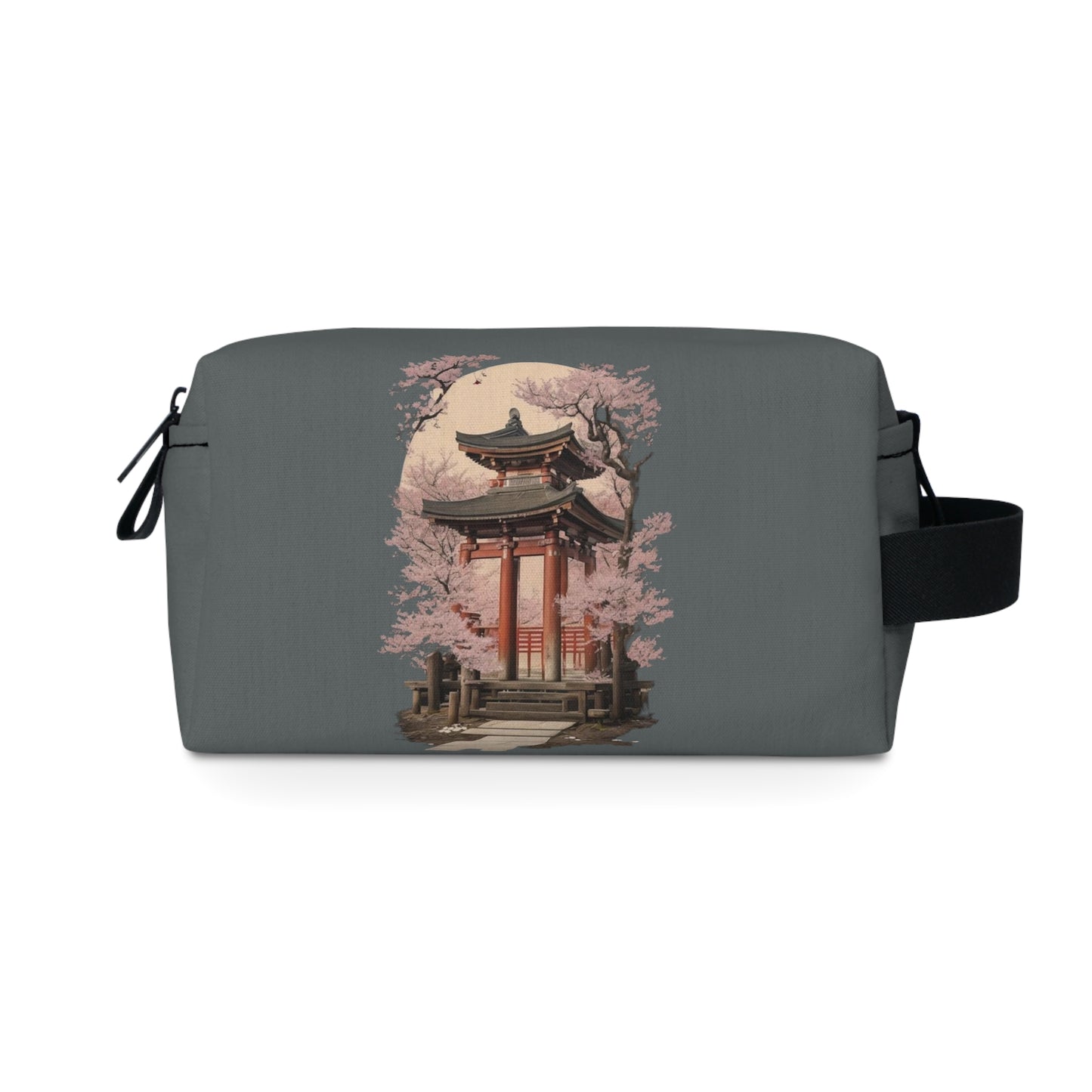 Shinto Shrine Semi Realism Toiletry Bag