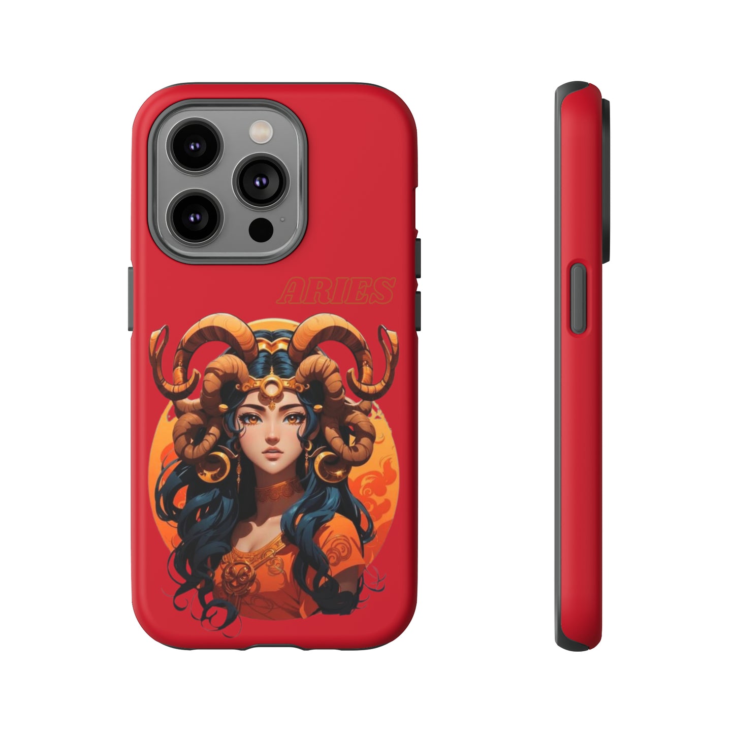 Zodiac Aries Manga Girl Phone Case