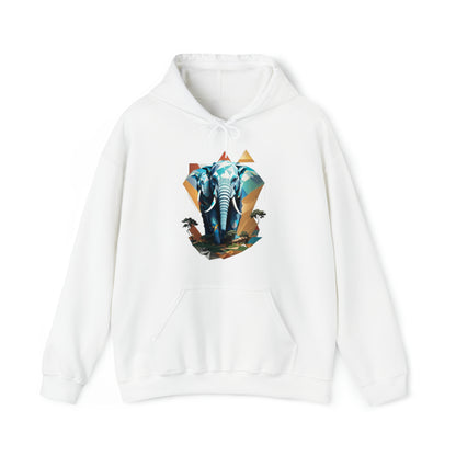 Elephant Geometric Hoodie