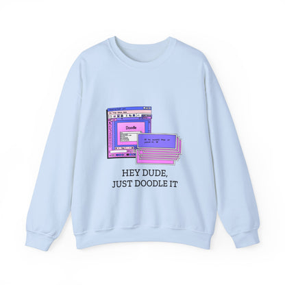 Technology Just Doodle It Sweatshirt