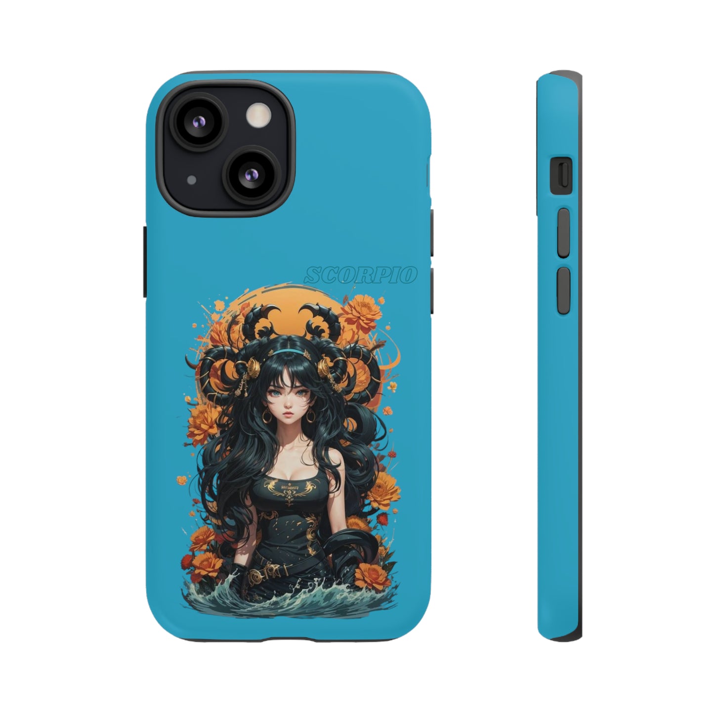 Zodiac Scorpio Manga Girl Phone Case