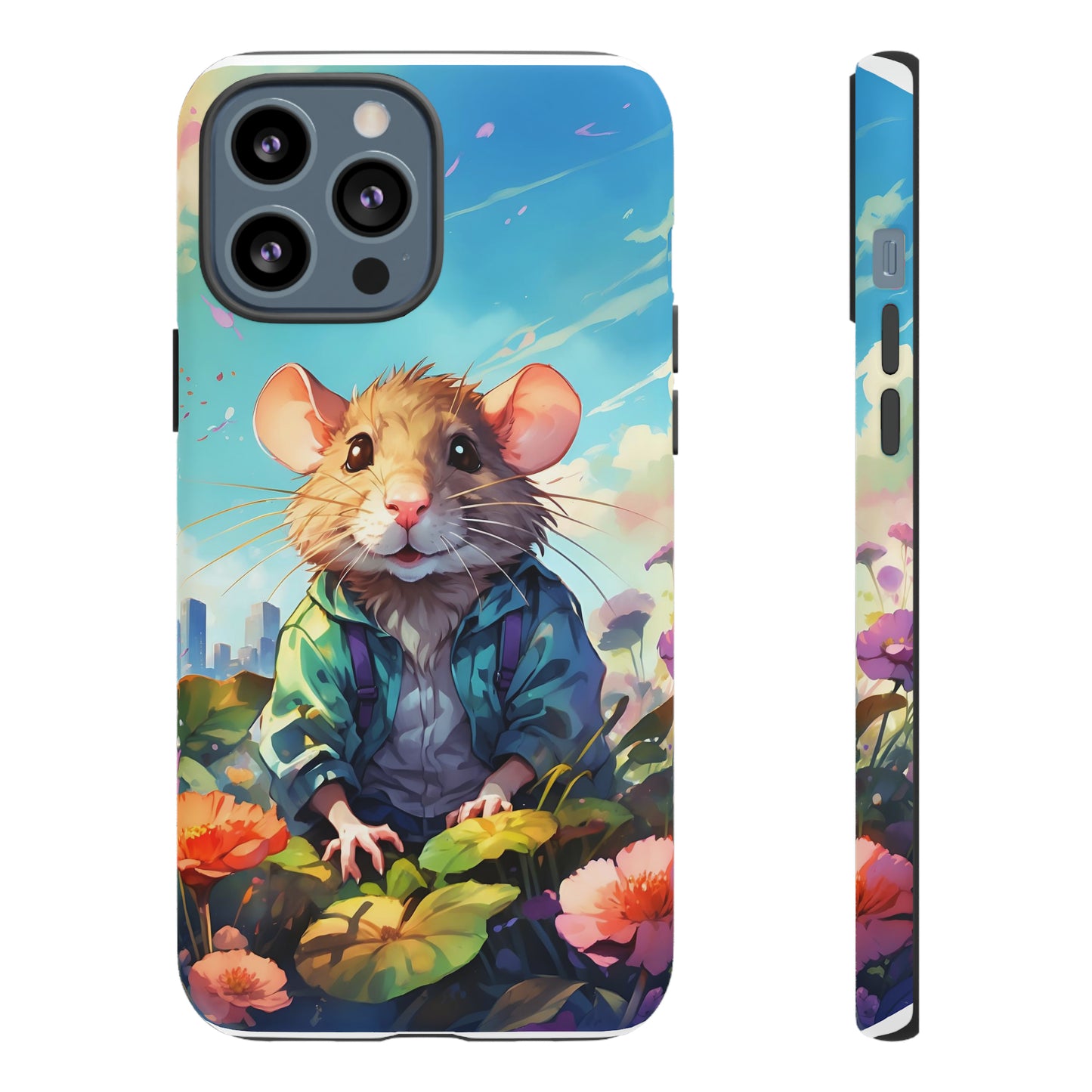 Rat Watercoloring Phone Case