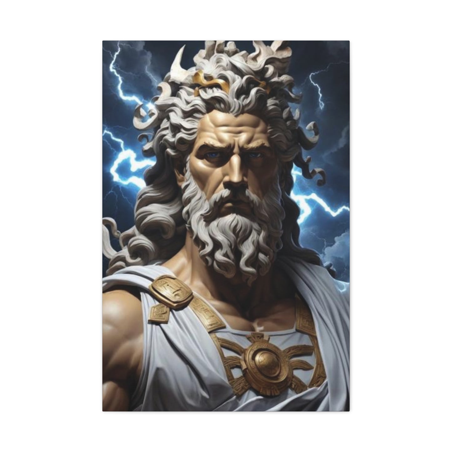 Zeus Semi Realism Canvas