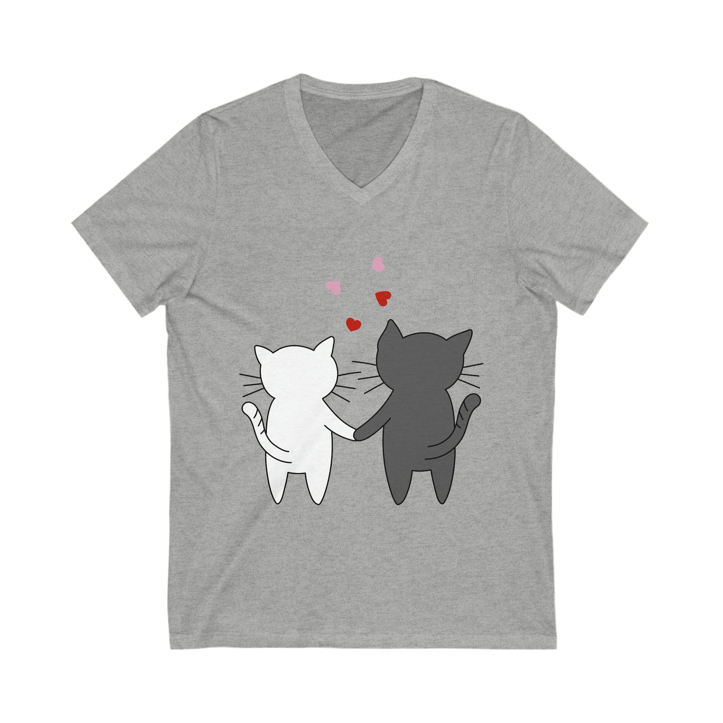 Cat Lovers V-Neck Shirt