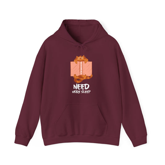 Cat Need More Sleep Hoodie