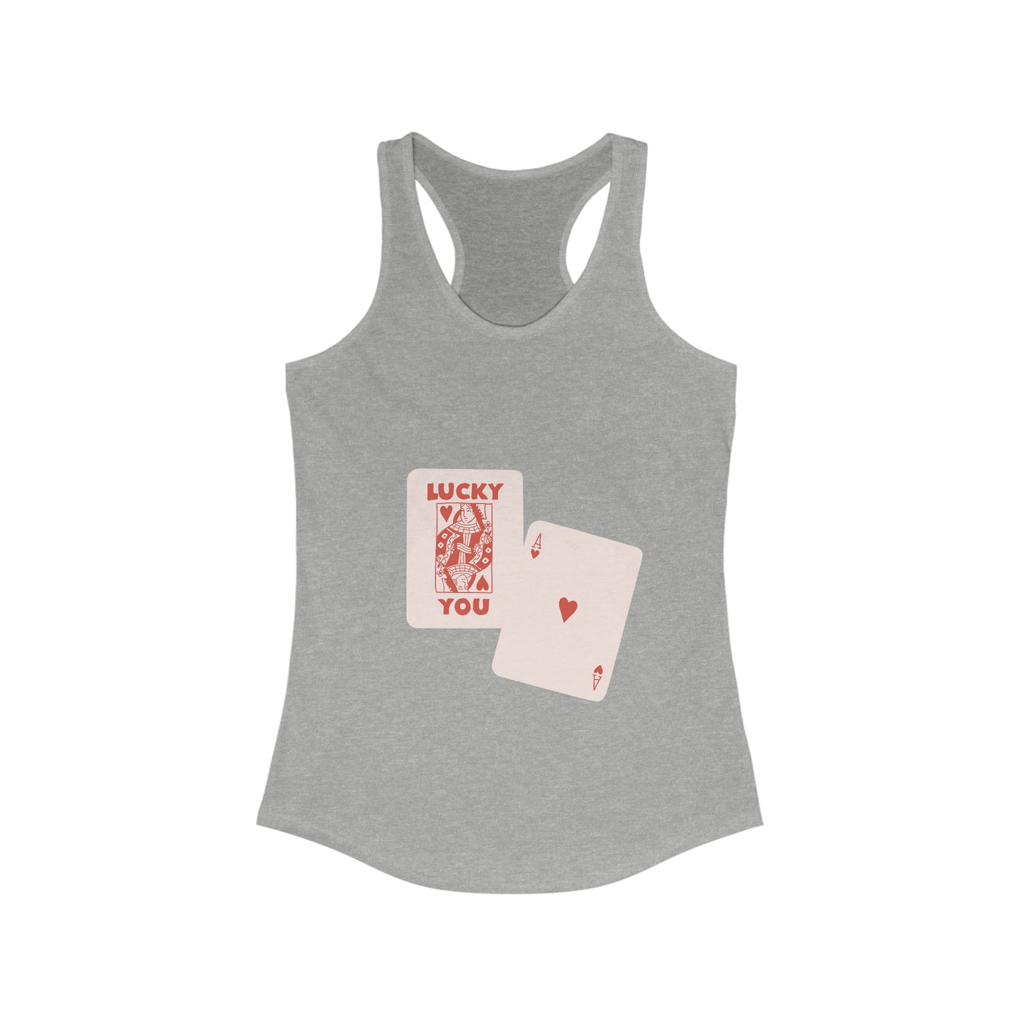 Queen Heart Lucky You Tank Top