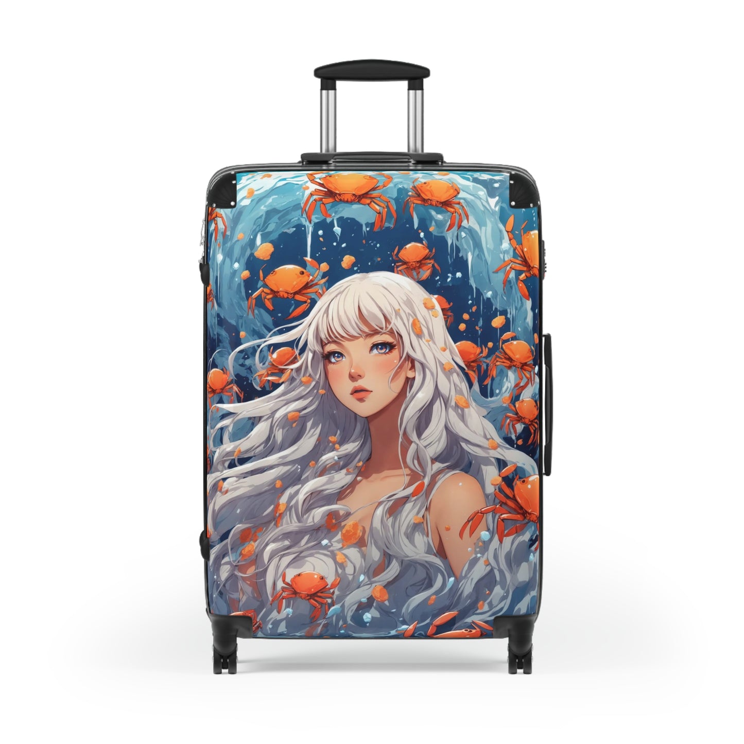 Zodiac Cancer Manga Girl Suitcase