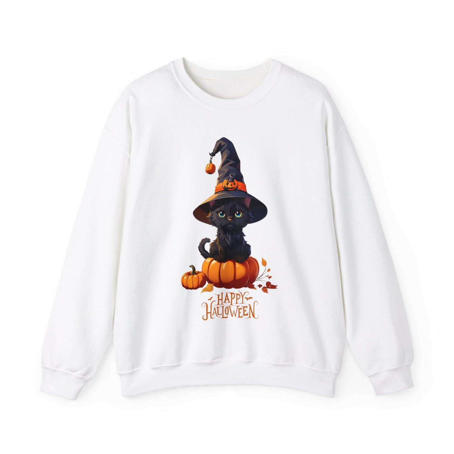 Halloween Black Cat Sweatshirt