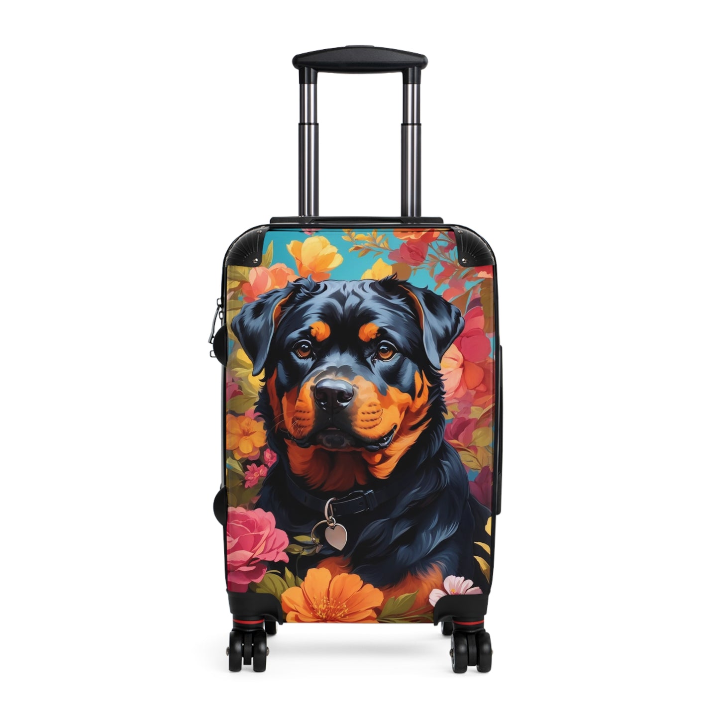 Rottweiler Semi Realism Suitcase