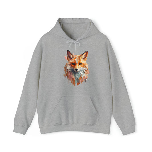 Fox Low Poly Hoodie