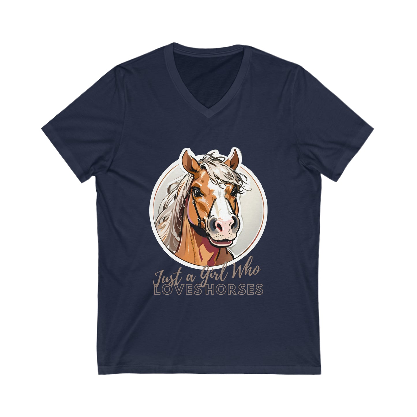 Horse Love Quote V-Neck Shirt