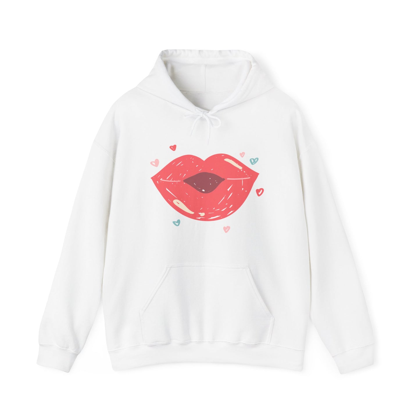 Kiss With Little Hearts Hoodie