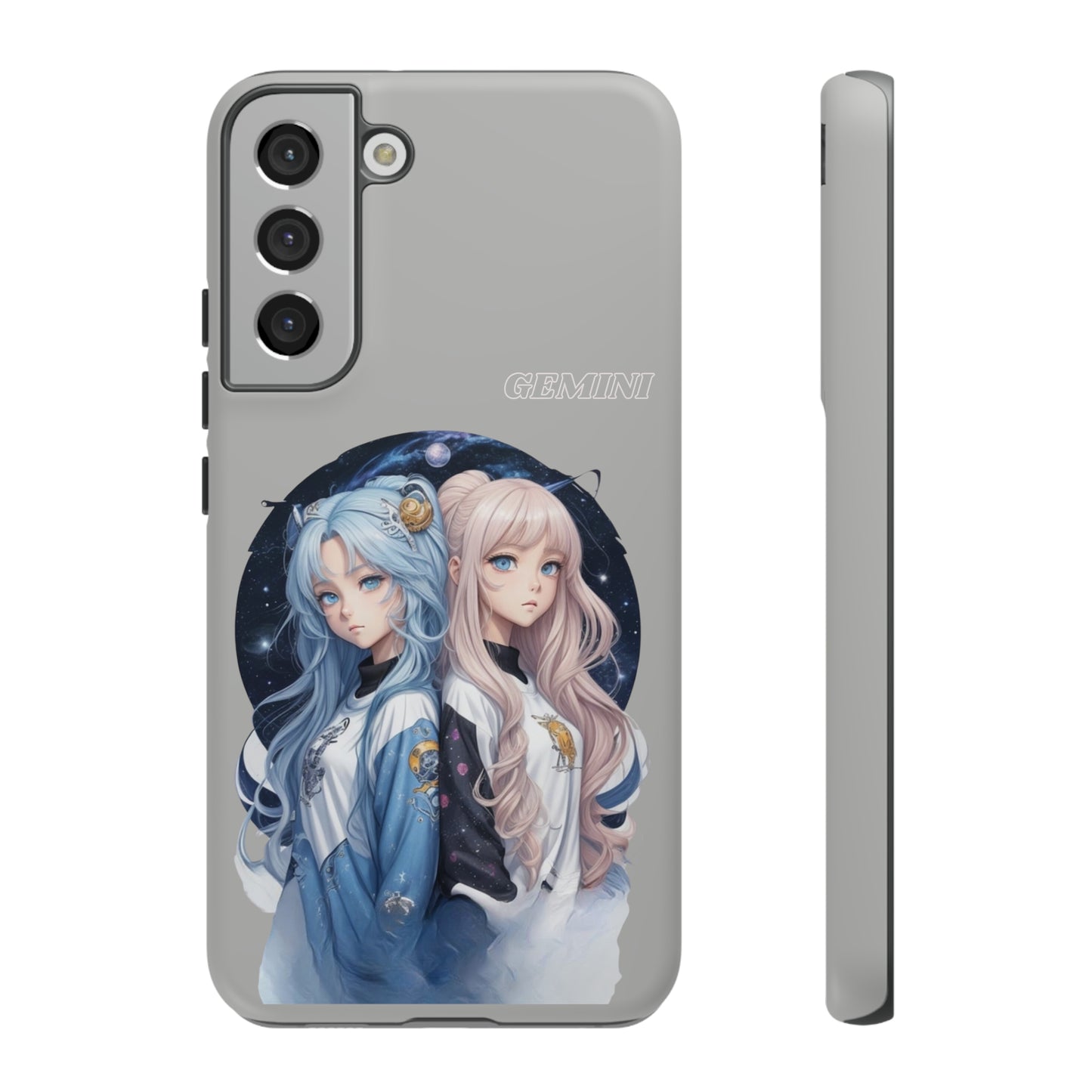 Zodiac Gemini Manga Girl Phone Case