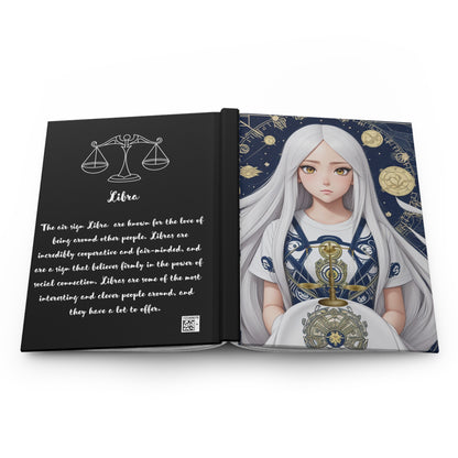 Zodiac Libra Manga Girl Journal