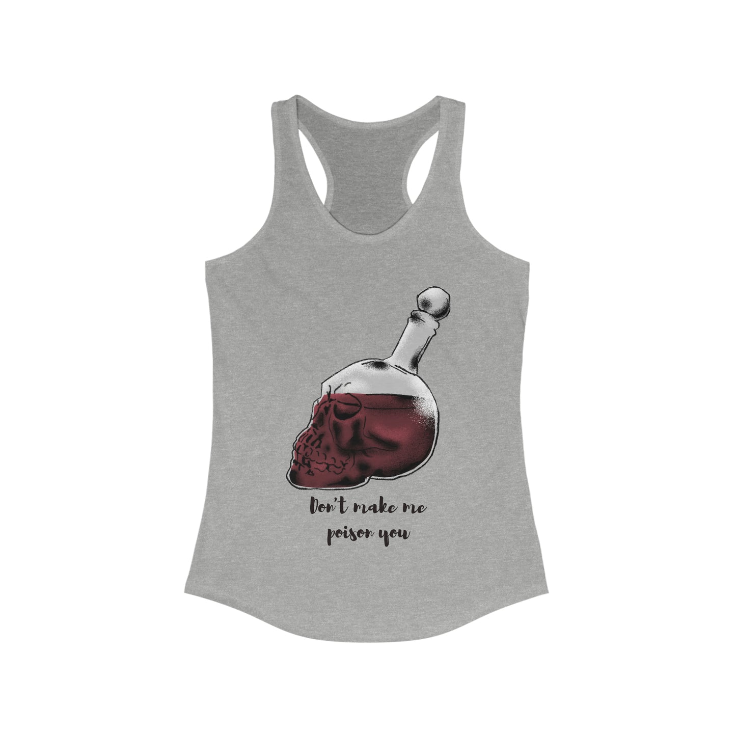 Halloween Poison Quote Tank Top