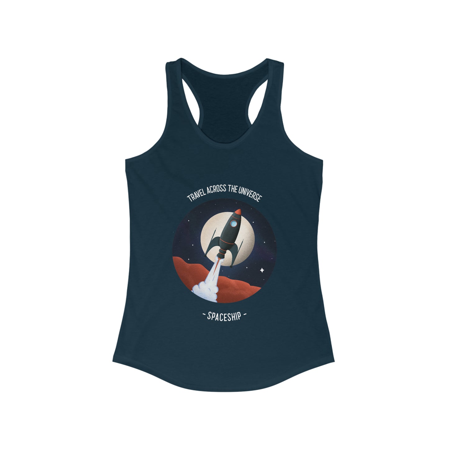 Astronaut Travel Across The Universe Tank Top